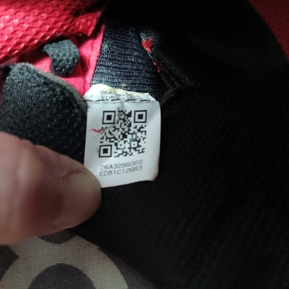 FILA Tennis Shoes, Red with Black Lace's. Lots of Life Left in these Babies! EUC - Picture 8 of 13